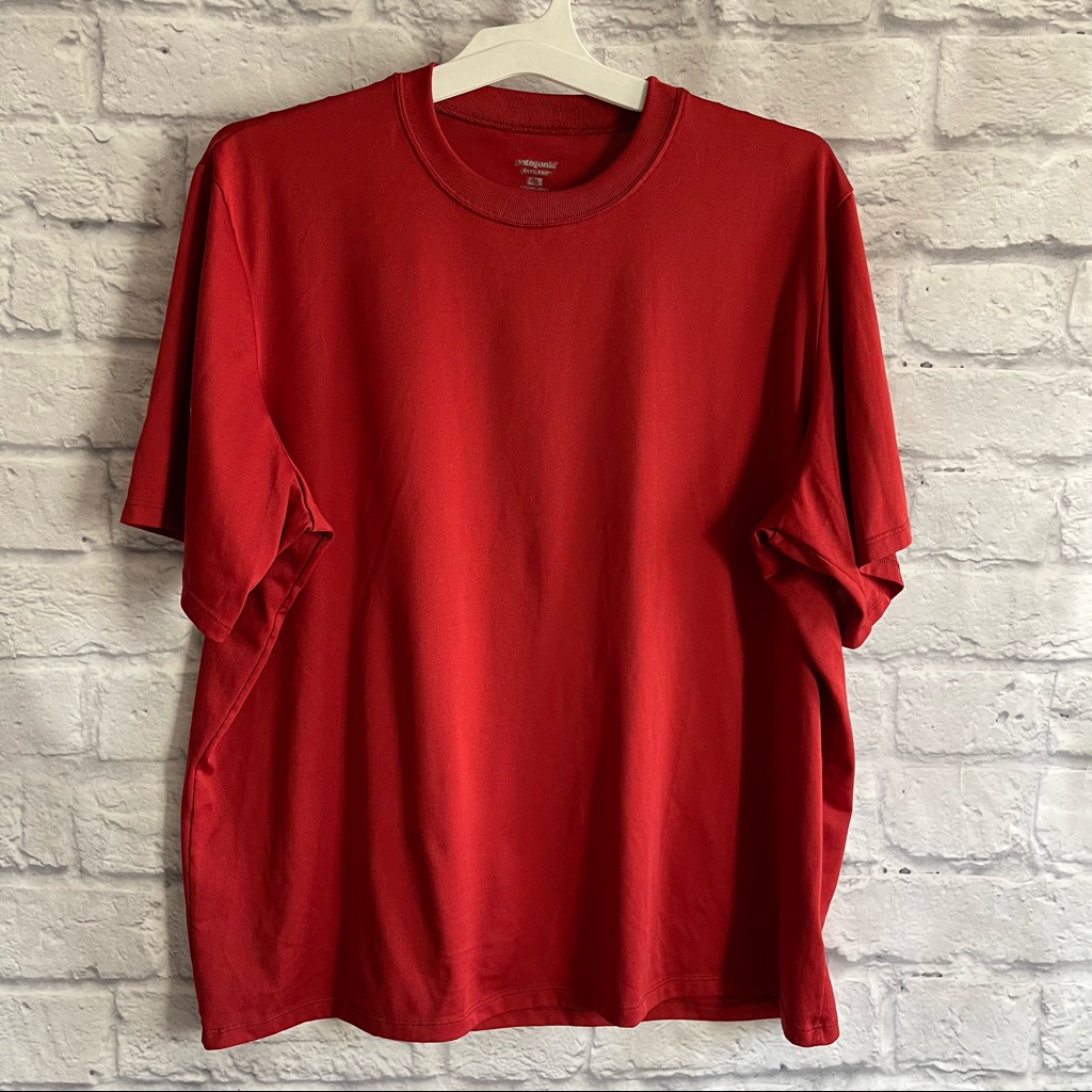 Preowned Patagonia Red Tshirt Mens Xl